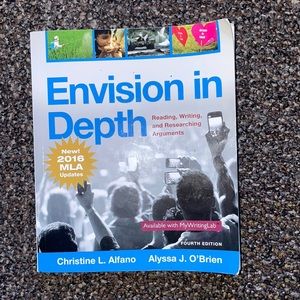 Envision in depth English textbook